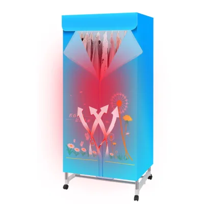 Adjustable Electric Clothes Dryer Machine Foldable Plastic Automatic Housing Wire Sterilization Disinfection for Household