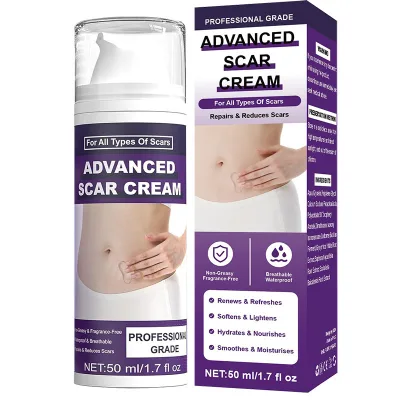 HOT Selling Textured-skin Gel Repair Smooth Skin Wrinkle-removing Cream in Stock Fulfillment Recover Scar Cream 50g