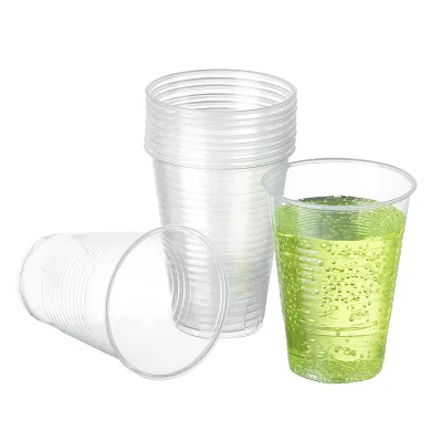 FULING Custom Logo Printed Disposable PP Cup Plastic Cold Hot Drink Cups