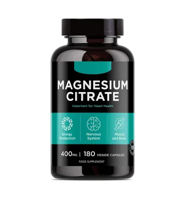 OEM/ODM Magnesium Citrate Heart Strength Pills for Muscle Nerve Bone Healthcare Supplement Capsules