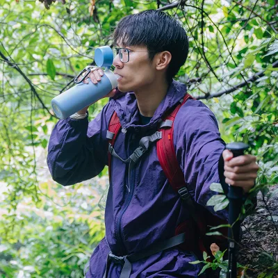 Factory Direct Selling Customisable Outdoor Filter Bottle Bpa Free Uv Multi-Layer Filtering Survive Filter Water Bottle