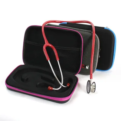 Premium Stethoscope Case with Divider for 3M Littmann Classic III with Pocket for Nurse Accessories