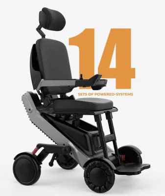 Electric Stair-Climbing Mobility Robot with Adjustable Lifting Seat and Wheel-Crawler Drive