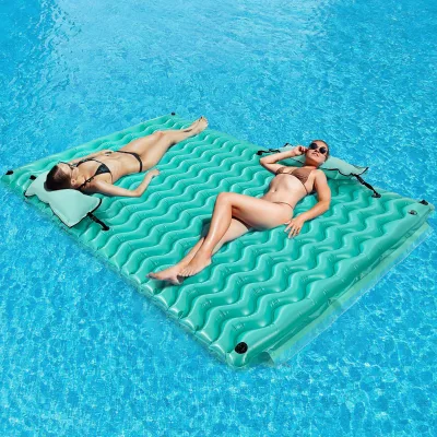 Inflatable Swimming Pool Economats Float Mat Water Floating Bed Wholesale Swimming Pool Float for Adult