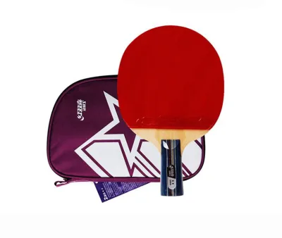 DHS Double Happiness 2002 Table Tennis Racket 2 Stars with Case Low MOQ Trail Order