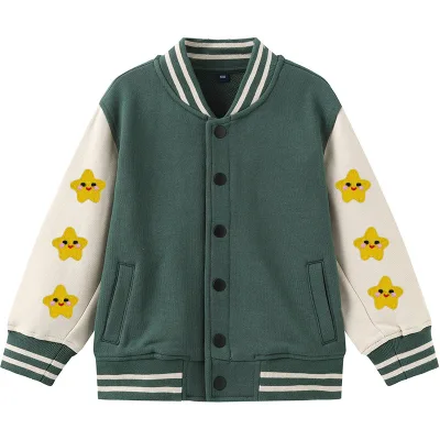 Customizable New Product Explosion Custom Color Cute Star Patches Girl Jackets