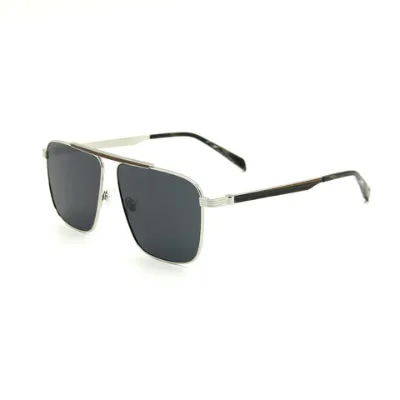 Wood stainless steel driving polarized sunglasses for man and woman