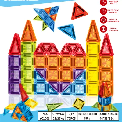 Educational Toy Mini Pocket Tiles Travel Set Building Blocks 42pcs Per Set