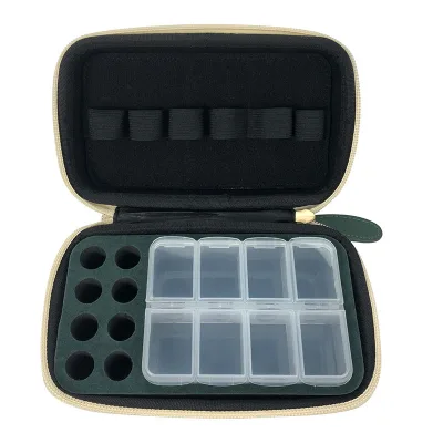 Hard EVA Carrying Case for Essential Oil Bottles Custom EVA Foam Inserts