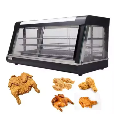 Cheap Price Fast Food Shop Food Display showcase Customize Commercial Buffet Food Display Warmer