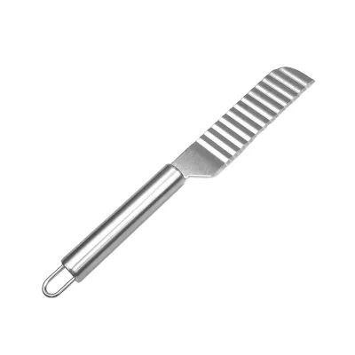 Stainless Steel Potato Knife Cutting Vegetables Fancy Strip Cutter Ripple Wave Knife French Fries Taro Special Purpose