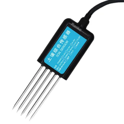 KLZD Soil Sensor PH Electrical Conductivity Acidity Alkalinity NPK Multi-function Support Series Connection and Network