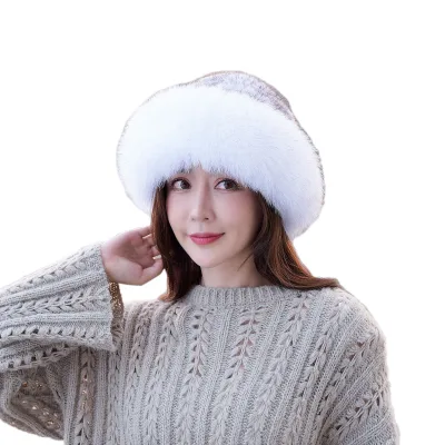 High Quality Women Hats Mink Fur Hats