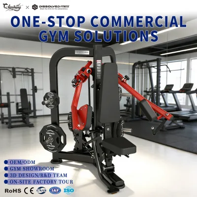 Customizable Commercial Gym Package Plate Loaded Systems CE ISO RoHS Certified for Hotel Campus Gyms Plate Loaded Machines