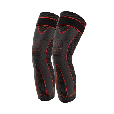 Wholesale High Elastic Long Leg Sleeves Football Knee Support