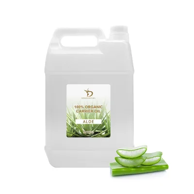 Private Label Organic Cold Pressed Aloe Vera Oil 100% Pure Natural Bulk 1L Wholesale for Hair Care OEM ODM