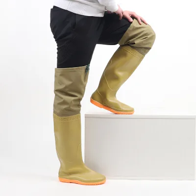 New Non-Slip Wear-Resistant Waterproof Rice Field Boots for Planting Fishing Breeding Wader