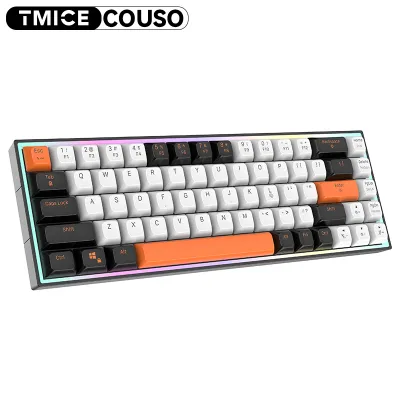Rapid Trigger Magnetic Switch Mechanical Keyboard Hall Effect RGB PBT Keycaps 68 Key Layout 8k Hz Polling Rate Gaming Keyboards