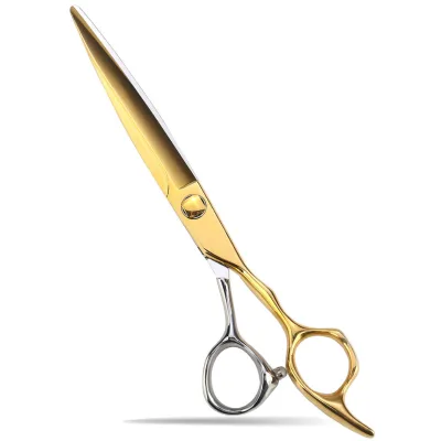OEM Newest High Quality CNC Barber Shears 6inch Silver Sharp Blade Tip Vg10 Steel Professional Beauty Hair Salon Supplies