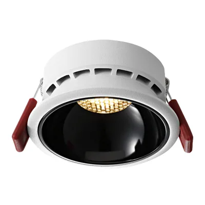 Wholesale Price Indoor Anti-glare 7W 12W 15W Recessed Downlights Honeycomb Lamp Ceiling Lighting Led Beam Angle 60° Down Light