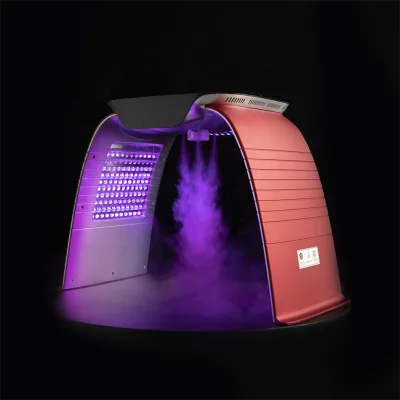 Mist Spray Photon Pdt 8 Colors Red Led Machine Device Facial Nose Beauty Instrument Led Face Light Therapy