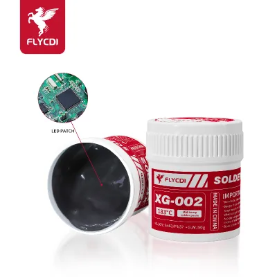 FLYCDI Solder Paste Welding Flux 183 Degrees for SMT Patch and Phone Motherboard Repair