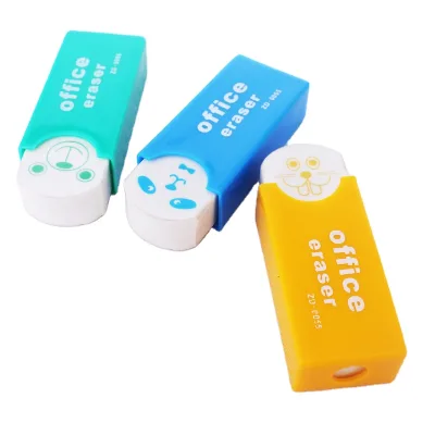 Plastic Shell  Eraser  for Girls & Boys Lovely  Eraser Pencil Eraser Pencil  Time Fun Packing School Stationery