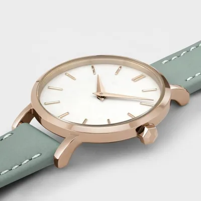 Vintage Women Watch logo Customization Stainless Steel Mesh Band Custom Women Fashion Watches Casual
