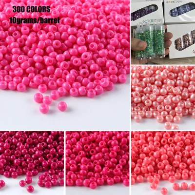 New 2mm Opaque Colors Rocailles Crystal Seed Beads Round Glass Beads for Jewelry Making Art Craft Beading Pearl