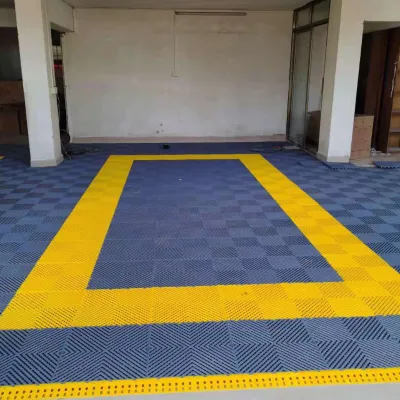 Best Price Garage Floor Tiles 40 cm Modular Interlocking Floor Mat for 4s Shop Exhibition Shop