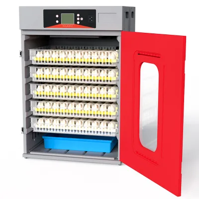 Chinese Red 300 Eggs Incubator Hatcher Controller Board Machine Automatic for Chicken
