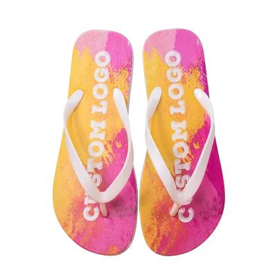 White Breathable Anti-Slippery Light Weight Quick Dry Outdoor Slippers Customized for Wedding Guest