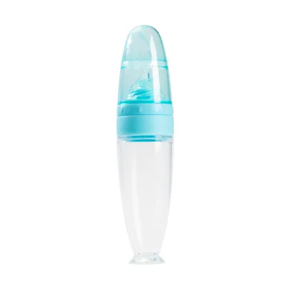 Fubon No Falling Silicone PP BPA Free Streamline Cup with Squeeze Suction for 0-12 Months Baby Feeding