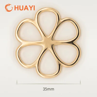 Custom Dress Anti Slip Buckle Flower Shape Underwear Anti Slip Buckle Bra Back Clasp Bikini Connector