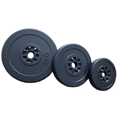 High Quality 1 Inch Fitnesss Training Cement Weight Plates