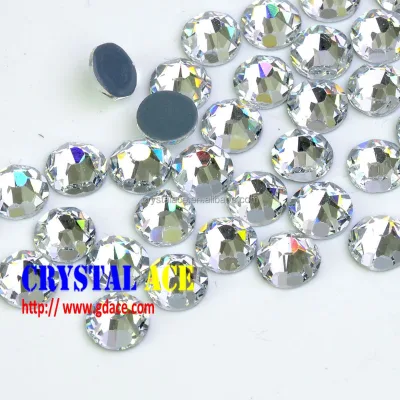 14 Facets Xilion Rose Cut Rhinestone Strass Stone, Iron on Hotfix Crystal Rhinestone Strass From China