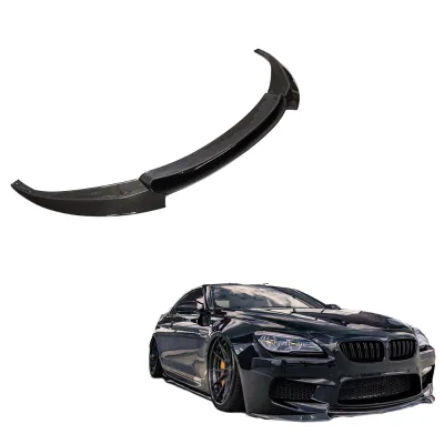 Carbon Fiber Body Kits for 6 Series M6 F06 F12 F13 2013-2018 Single Deck Front Bumper Lip Splitter