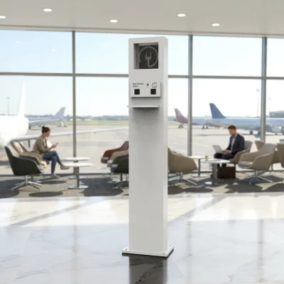 Mobile Phone Charging Station Multi-Port Cell Phone Charger Kiosk for Restaurant Hotel Mall