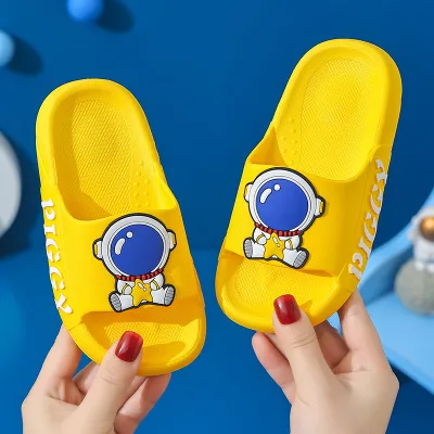 Children's Slippers Summer New Cartoon Bathroom Shoes Lady Soft Sole Protection High Quality slippers for Men and Women