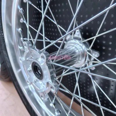 Chrome Supermoto for ultra Bee Lbx 2 Talaria Komodo Wheels Tire 100/80-17 130/70-17 City Street Supemotos Wheel Conversion Kit