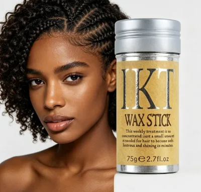 In Stock Strong Hold Edge Control Wax Stick Non-Greasy No White Residue Flyaway Hair Tamer for Kids & Adults