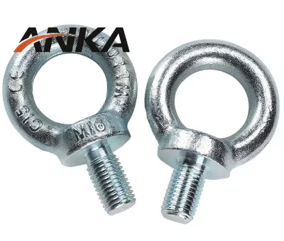 Hot Sale in Stock Grade 8.8 Heavy Hex Eye Bolt for Industrial Equipment Lifting Connection
