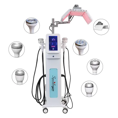 Professional Comprehensive Body Slimming Machine RF Vacuum Therapy SPA Device Professional Phototherapy Panel US Plug Standing