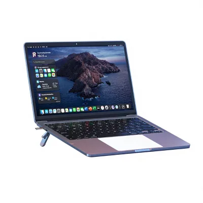Type-C Plastic Laptop Stand Docking Station USB 30 Hub for Multi-Function Laptop Cooler