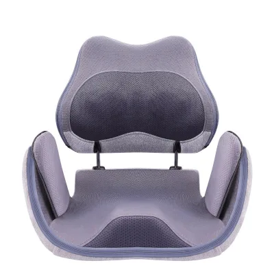 Full Body Hot Compress Massage Cushion with Heat Tapping Vibrating Features for Pain Relief