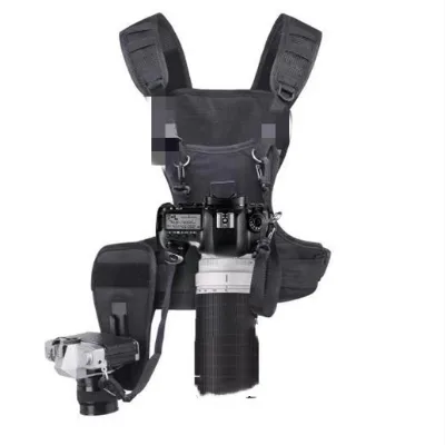 DSLR Dual Camera Strap for Canon Nikon SONY Micro Single Shoulder Strap Camera Vest