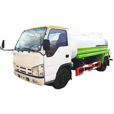 Japan Brand Wushiling Qingling 4m3 5cbm 5000 Liters 4x2 Water Truck