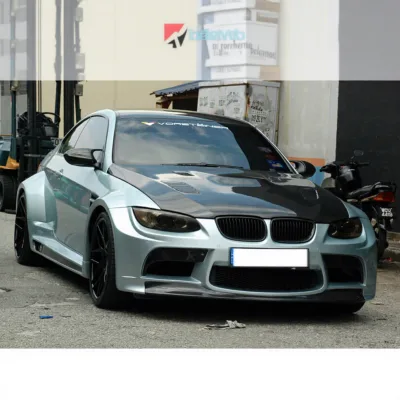 Carbon Fiber High Quality Wide Body M3 Design Body Kit for 3 Series E92 E93 Wide Style After 06~