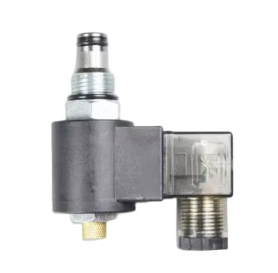 Poppet Type Cartridge Valve LSV2-08-2NCPM With LED Normally Closed Poppet Solenoid Valve