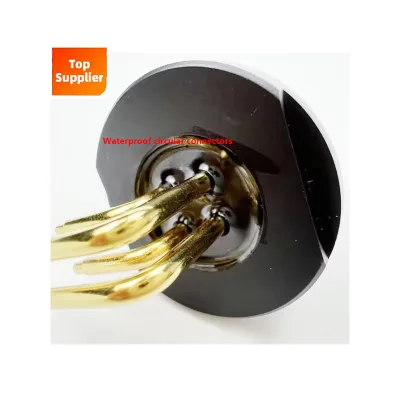 BEXKOM Manufacturer medical brass plated gold needle core plastic push ultra light and safe electronic circular connector
